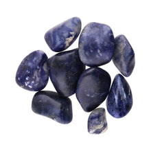 Lataa kuva Galleria-katseluun, Sodalite Tumbled Stones 3x2cm: Pack 0.250 Kg Vives de la Cortada S.L