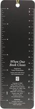 Load image into Gallery viewer, When One Book Closes - Kirjanmerkki Paperinoita