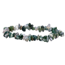 Carica l'immagine nel visualizzatore di Gallery, Moss Agate Chip Bracelet Vives de la Cortada S.L