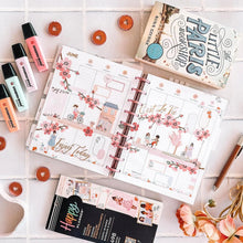 Load image into Gallery viewer, Happy Planner Tarrakirja - Classic Value Pack Stickers - Happy In Paris Paperinoita