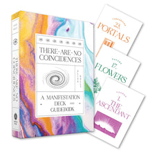 Lataa kuva Galleria-katseluun, There Are No Coincidences A Manifestation Deck - Korttipakka - Awakening, Hengellisyys, Henkinen voima, Korttipakat, Korttipakka, Löydä itsesi, Manifestointi, Mystisyys, Noita, Noituus, Oraakkeli kortit - Paperinoita