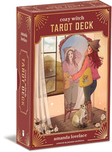 Lataa kuva Galleria-katseluun, Cozy Witch Tarot - Korttipakka
