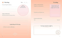 Lataa kuva Galleria-katseluun, A Day and Night Reflection Journal - Wellness Paperinoita
