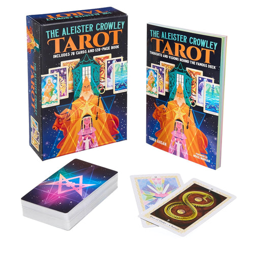 Aleister Crowley - tarotkortit ja opaskirja Paperinoita