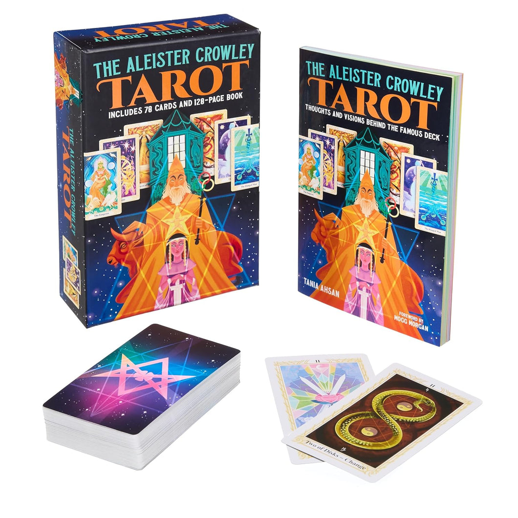 Aleister Crowley - tarotkortit ja opaskirja Paperinoita