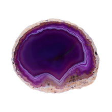 Lataa kuva Galleria-katseluun, Medium dyed lilac agate plate Vives de la Cortada S.L
