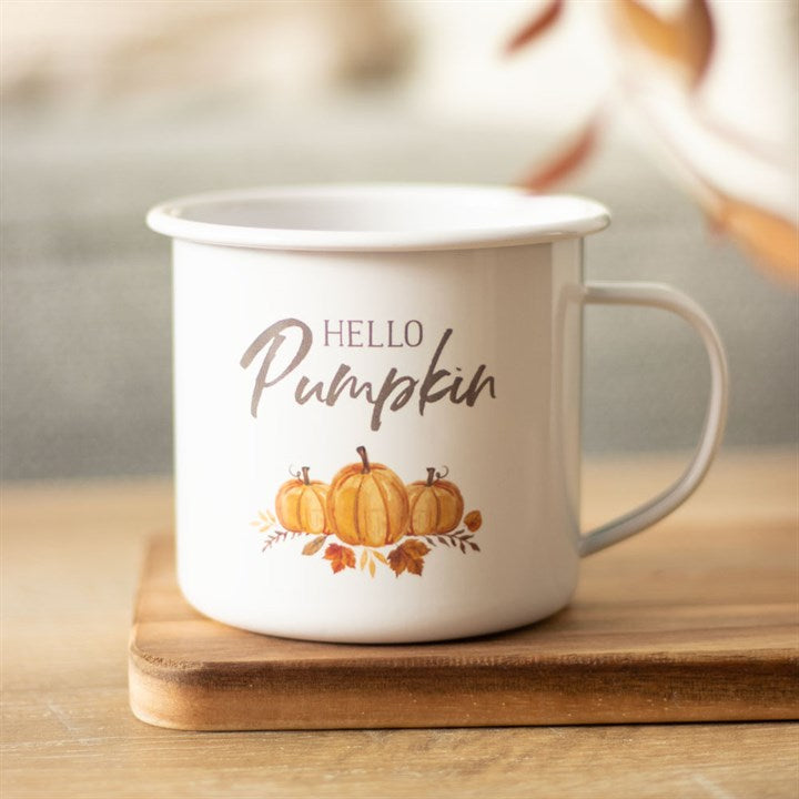 Pumpkin Spice - Enamel Mug
