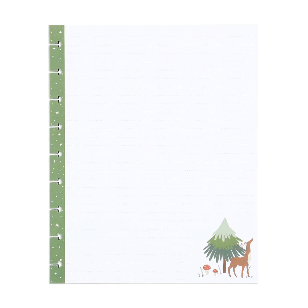 Happy Planner Fill Paper - Woodland Seasons Christmas