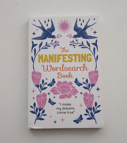 The Manifesting Wordsearch Book - Tehtäväkirja Paperinoita