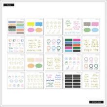 Ladda upp bild till gallerivisning, Happy Planner Sticker Book - Klassiska Value Pack-dekaler - Djärva och ljusa

