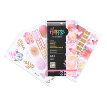 Lataa kuva Galleria-katseluun, Happy Planner Tarrakirja - Classic Value Pack Stickers - Butterfly Bliss
