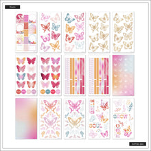 Charger l&#39;image dans la galerie, Happy Planner Tarrakirja - Classic Value Pack Stickers - Butterfly Bliss
