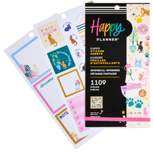 Charger l&#39;image dans la galerie, Happy Planner Tarrakirja - Classic Value Pack Stickers - Whimsical Whiskers
