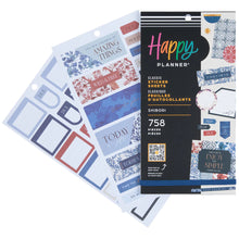 Load image into Gallery viewer, Happy Planner Tarrakirja - Classic Value Pack Stickers - Shibori

