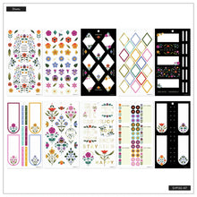 Lataa kuva Galleria-katseluun, Happy Planner Tarrakirja - Classic Value Pack Stickers - Radiant Garden
