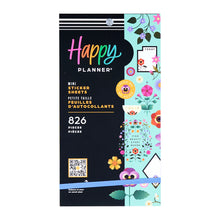 Charger l&#39;image dans la galerie, Happy Planner Tarrakirja - Mini Value Pack Stickers - Radiant Garden
