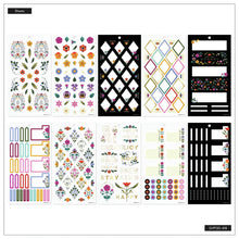 Charger l&#39;image dans la galerie, Happy Planner Tarrakirja - Mini Value Pack Stickers - Radiant Garden
