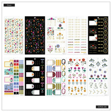 Charger l&#39;image dans la galerie, Happy Planner Tarrakirja - Mini Value Pack Stickers - Radiant Garden
