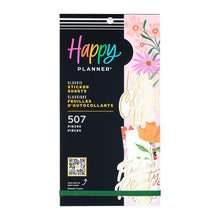 Lataa kuva Galleria-katseluun, Happy Planner Tarrakirja - Classic Value Pack Stickers - Blooming Bouquet
