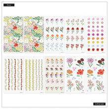 Lataa kuva Galleria-katseluun, Happy Planner Tarrakirja - Classic Value Pack Stickers - Blooming Bouquet
