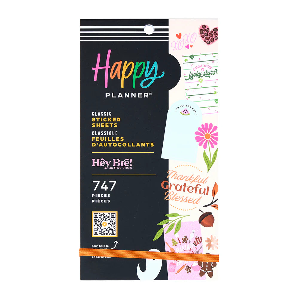 Happy Planner Tarrakirja - Classic Value Pack Stickers - Seasons of Joy