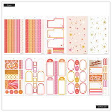 Lataa kuva Galleria-katseluun, Happy Planner Tarrakirja - Classic Value Pack Stickers - Retro Sunset
