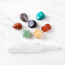 Lataa kuva Galleria-katseluun, Chakra Stones Kit - Kristallisetti Paperinoita
