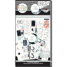 Lataa kuva Galleria-katseluun, Happy Planner Tarrakirja - Classic Value Pack Stickers - Cosmic Watercolor Paperinoita
