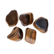 Ladda upp bild till gallerivisning, Tiger's Eye Tumbled Stones 5x3cm: Package 0.250 kg Vives de la Cortada S.L
