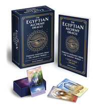 Load image into Gallery viewer, The Egyptian Alchemy Oracle Book &amp; Card Deck - kortit ja opaskirja Paperinoita
