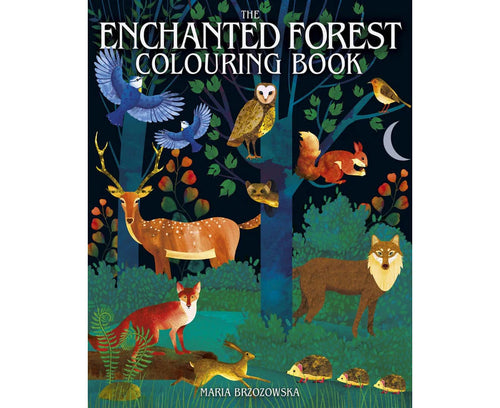 The Enchanted Forest Colouring Book - Värityskirja Paperinoita