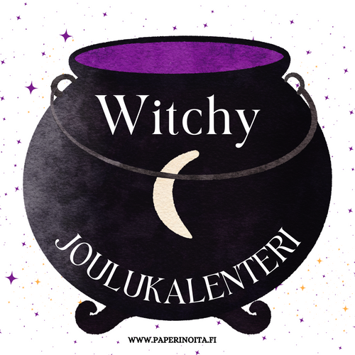 Witchy Joulukalenteri 2025 Ennakkotilaus Paperinoita